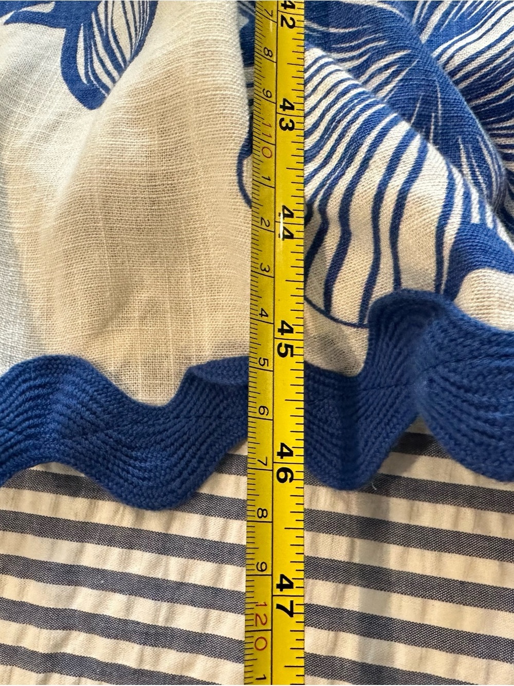 Blue and White Coastal Sundress - XL - Summer Style - Picture 3 of 12